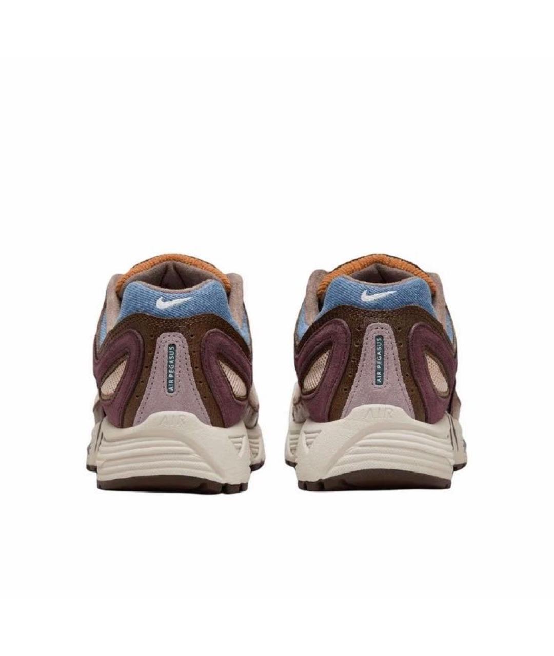 NIKE Коричневые текстильные кроссовки, фото 4