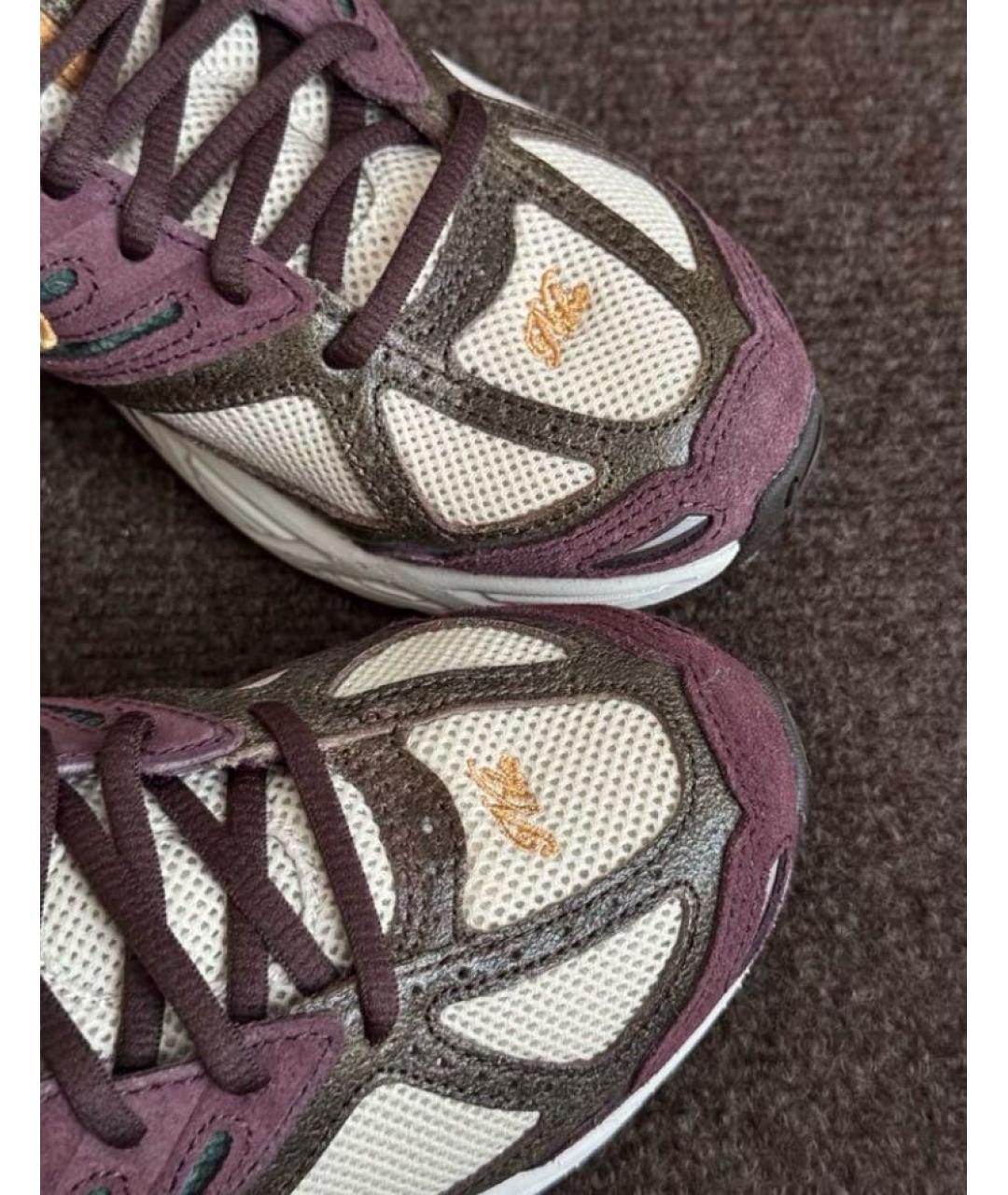 NIKE Коричневые текстильные кроссовки, фото 6