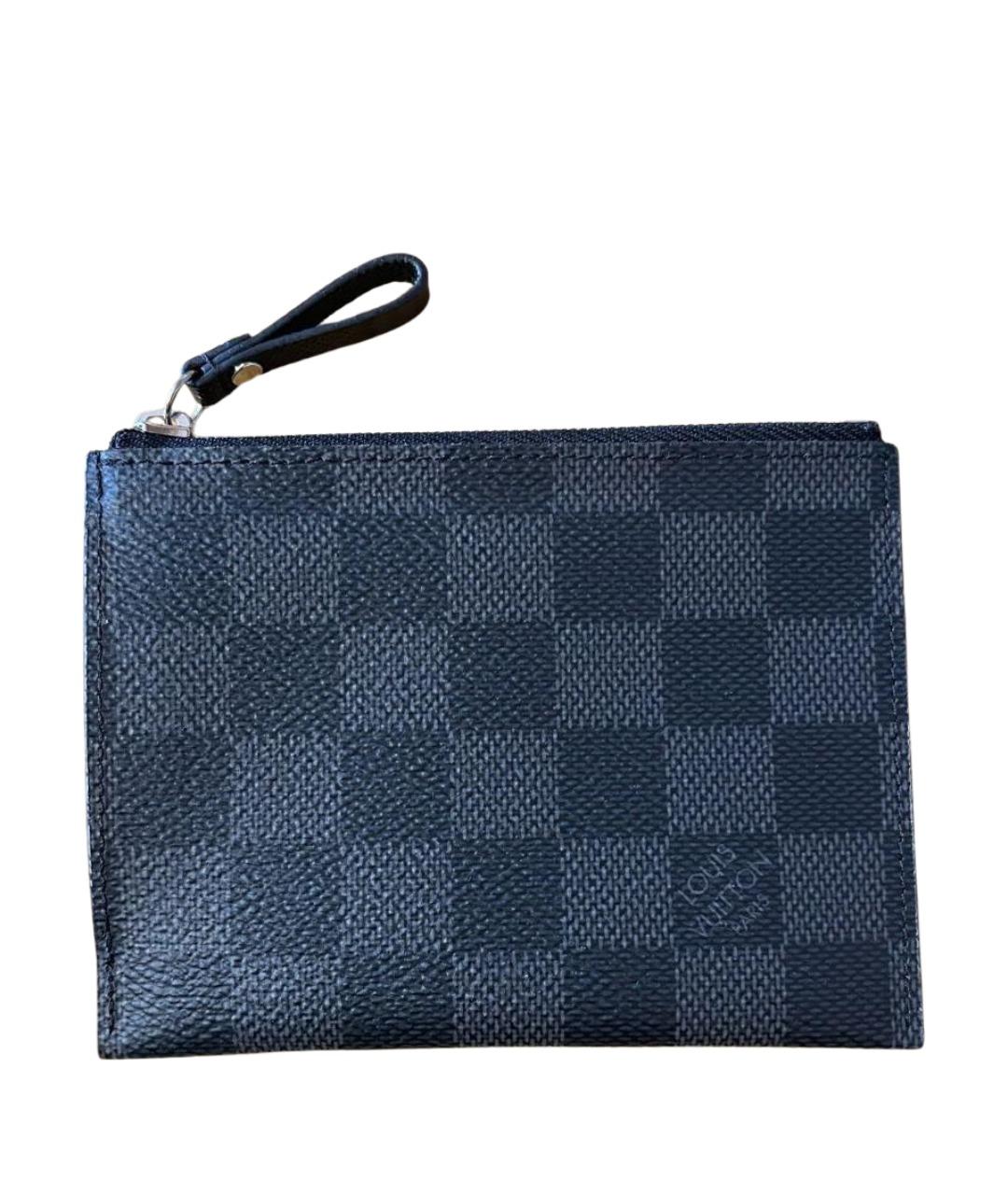 LOUIS VUITTON Черная ключница, фото 1