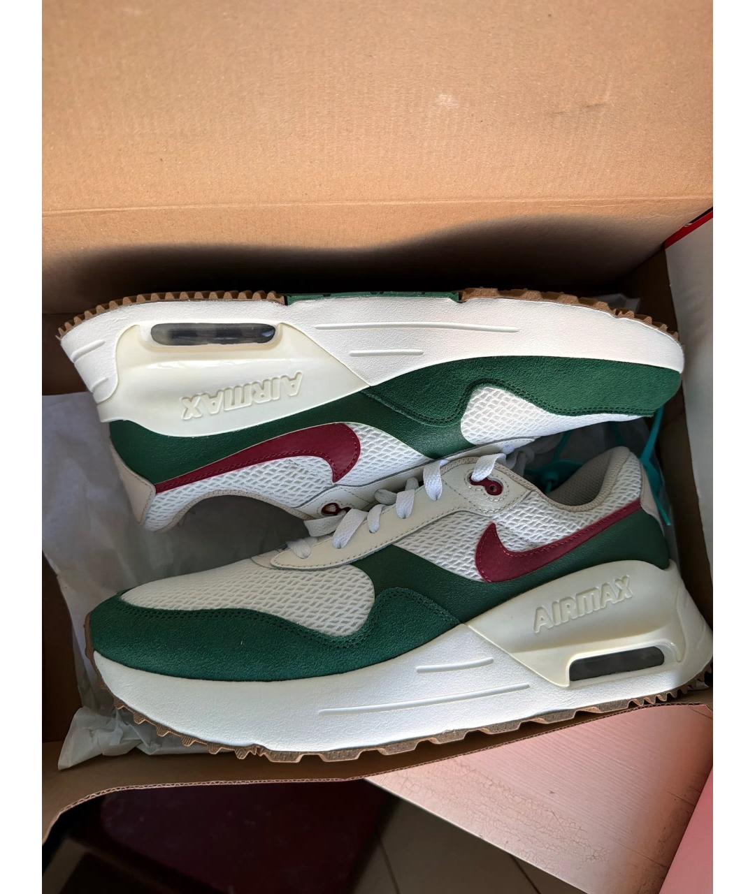 NIKE Мульти текстильные низкие кроссовки / кеды, фото 4