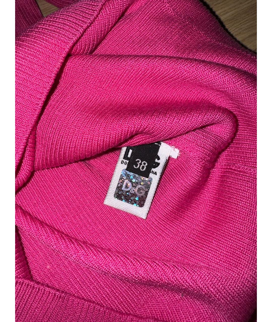 DOLCE&GABBANA Фуксия джемпер / свитер, фото 5