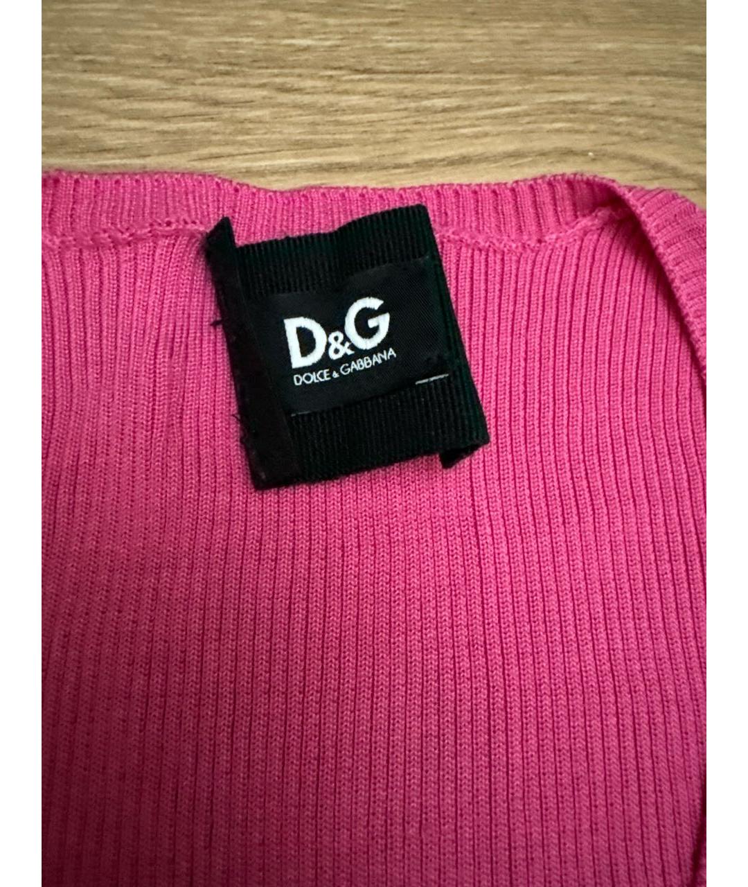 DOLCE&GABBANA Фуксия джемпер / свитер, фото 2