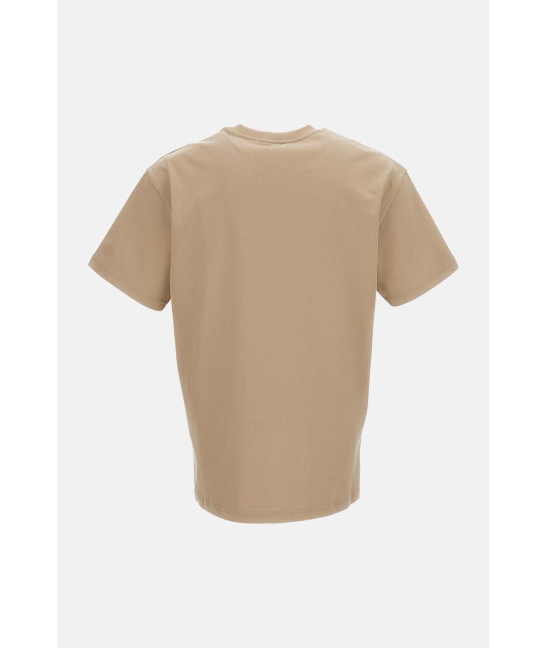 GIVENCHY Бежевая хлопковая футболка, фото 2