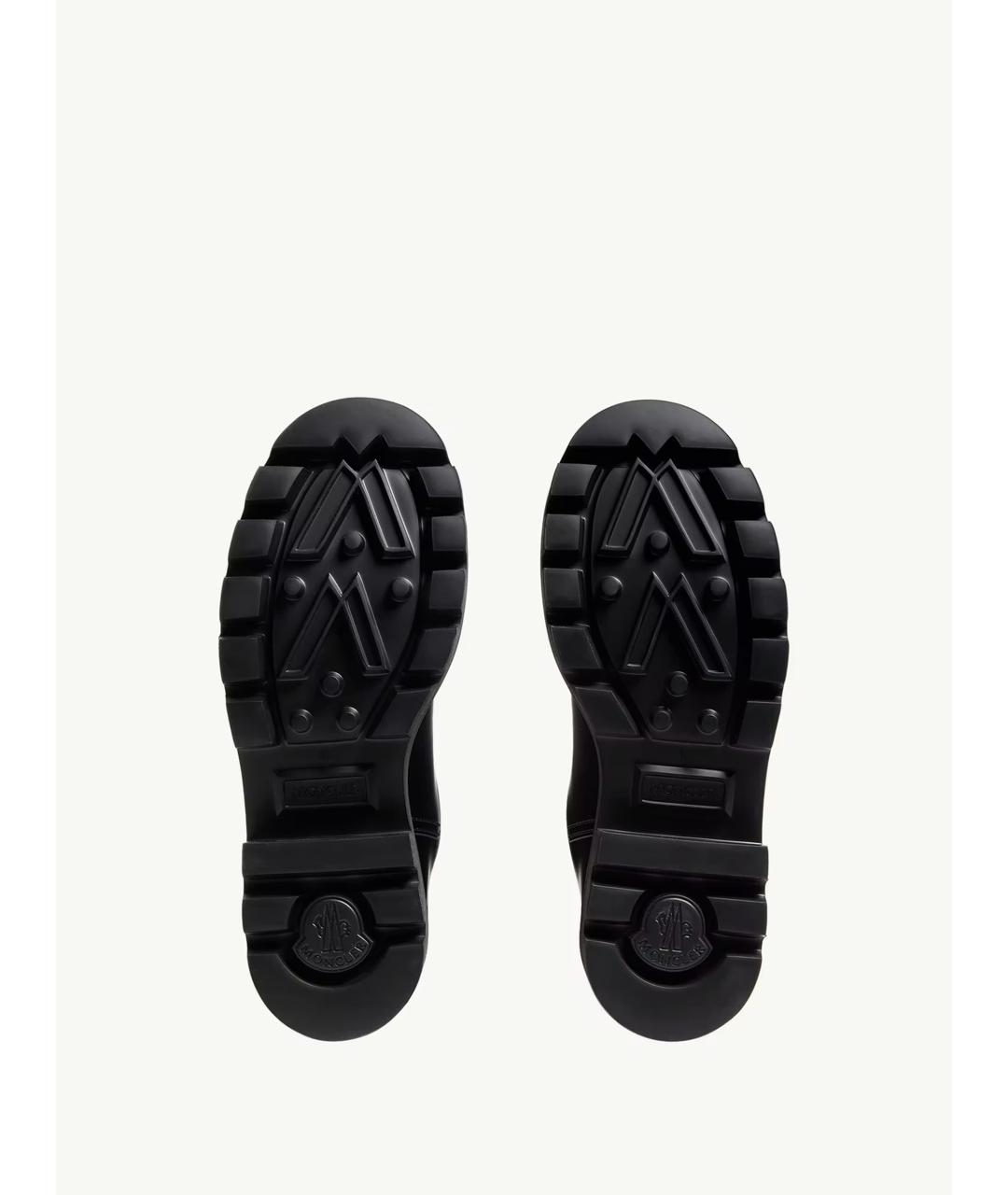 MONCLER Черные ботинки, фото 5