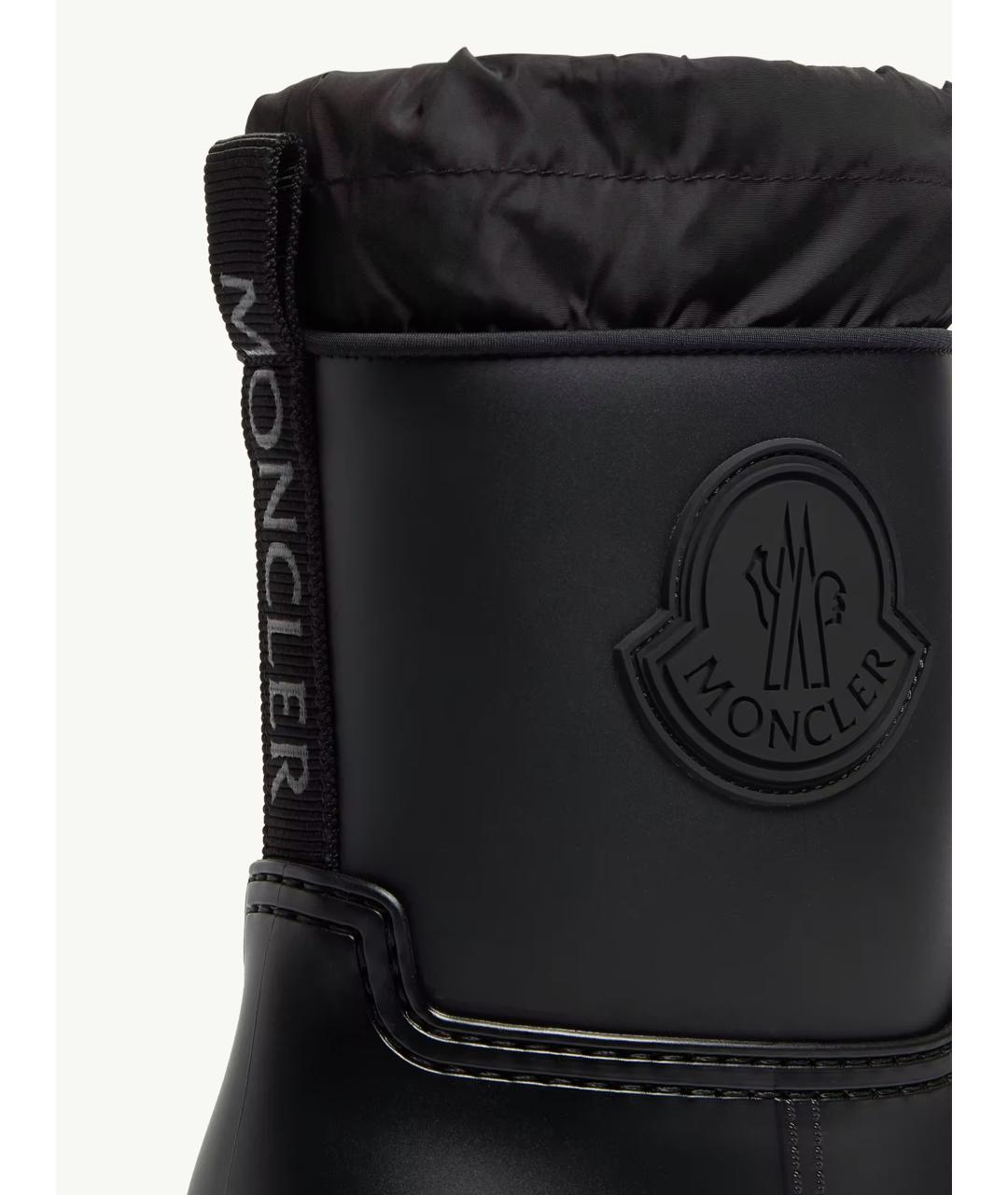 MONCLER Черные ботинки, фото 6