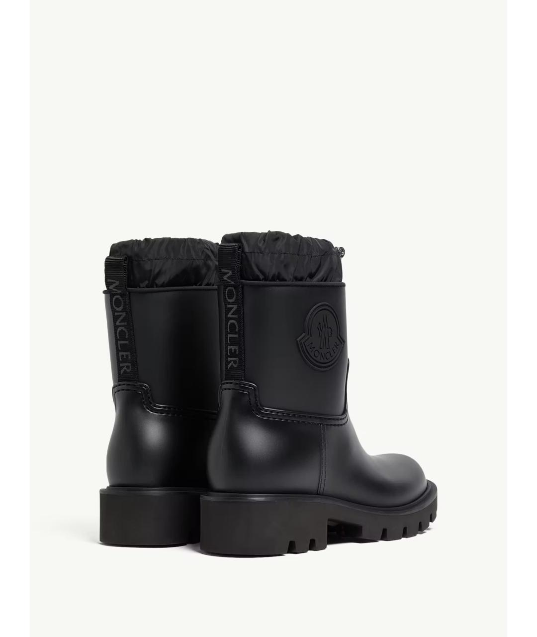 MONCLER Черные ботинки, фото 4