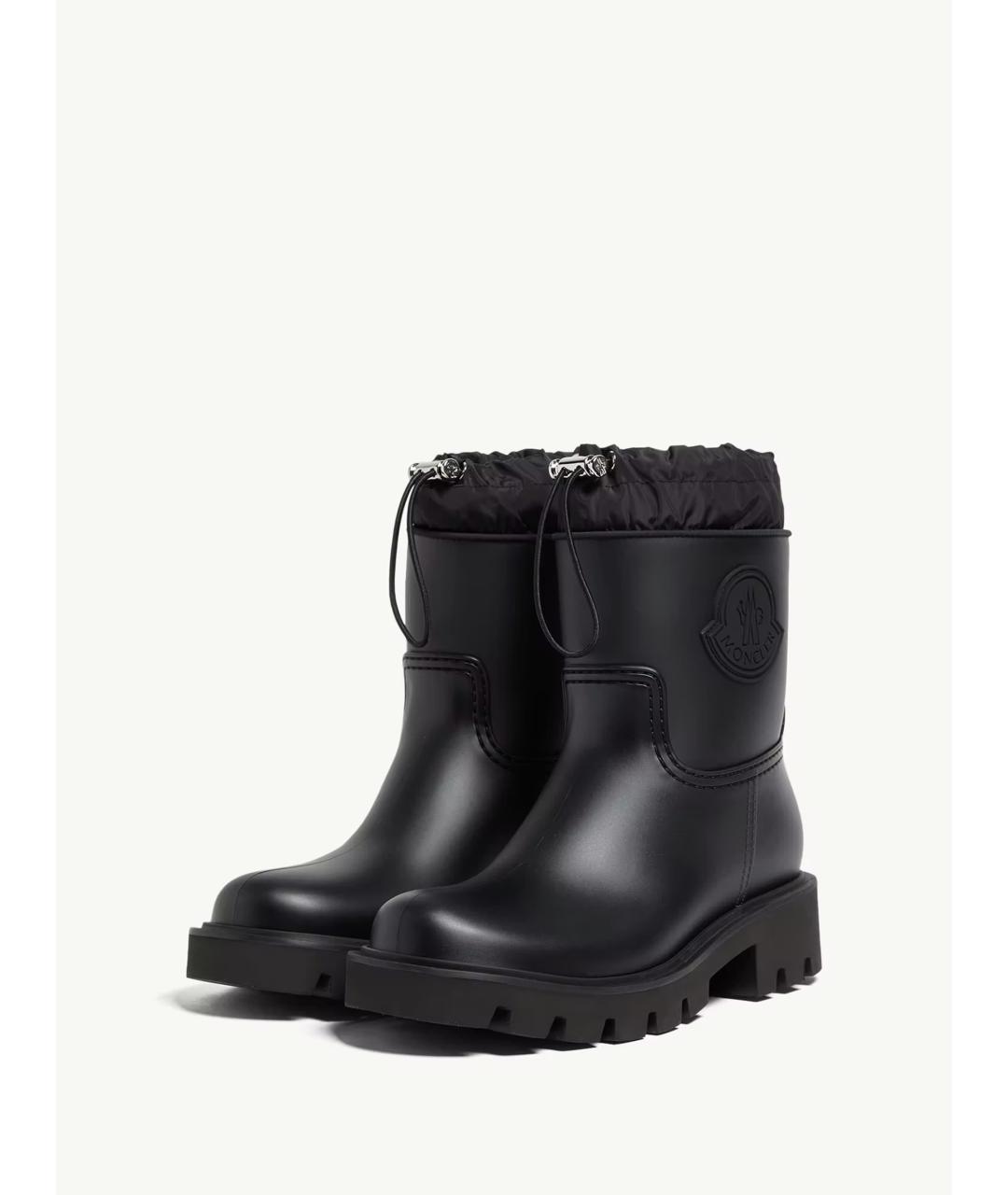 MONCLER Черные ботинки, фото 3
