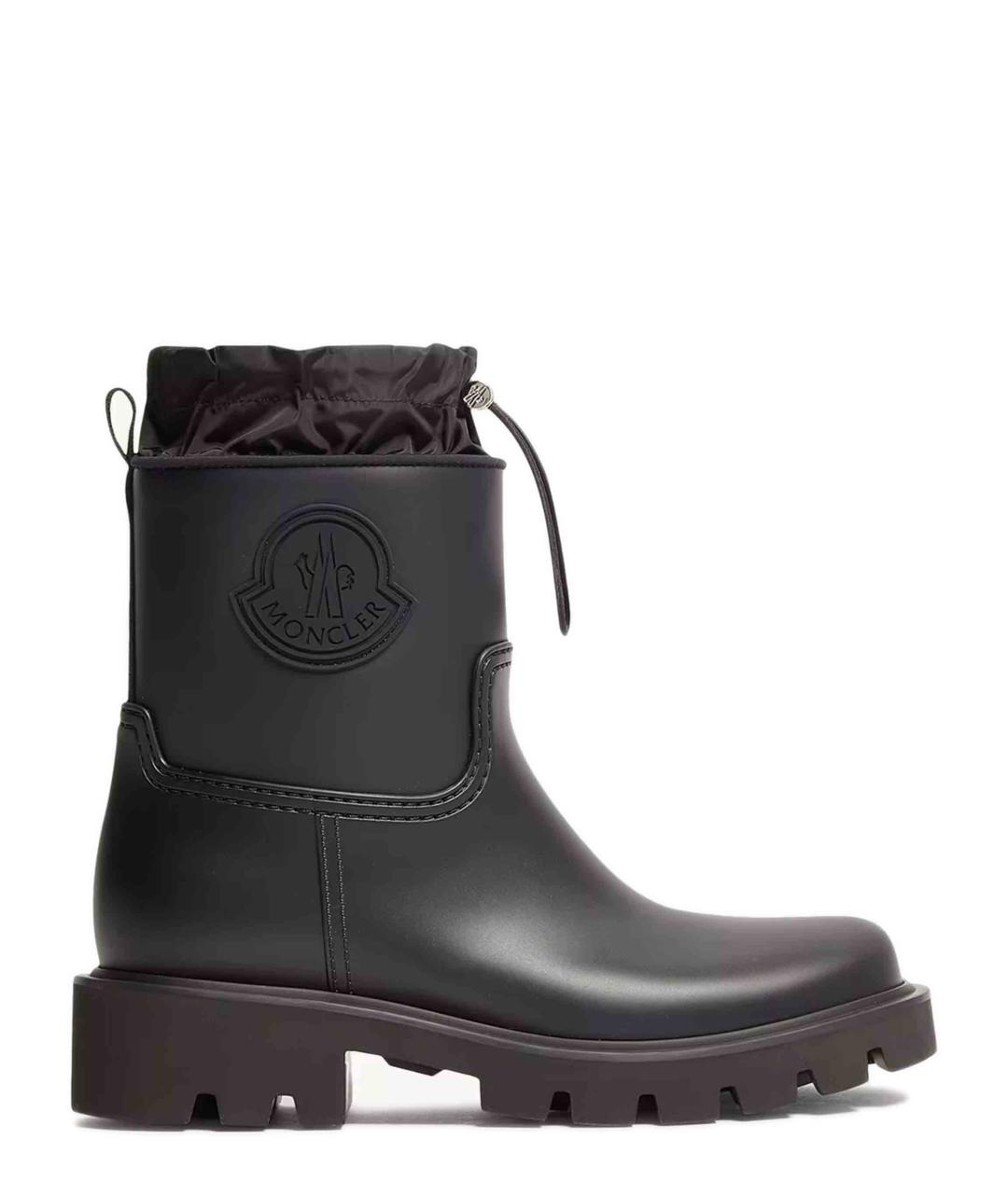 MONCLER Черные ботинки, фото 1