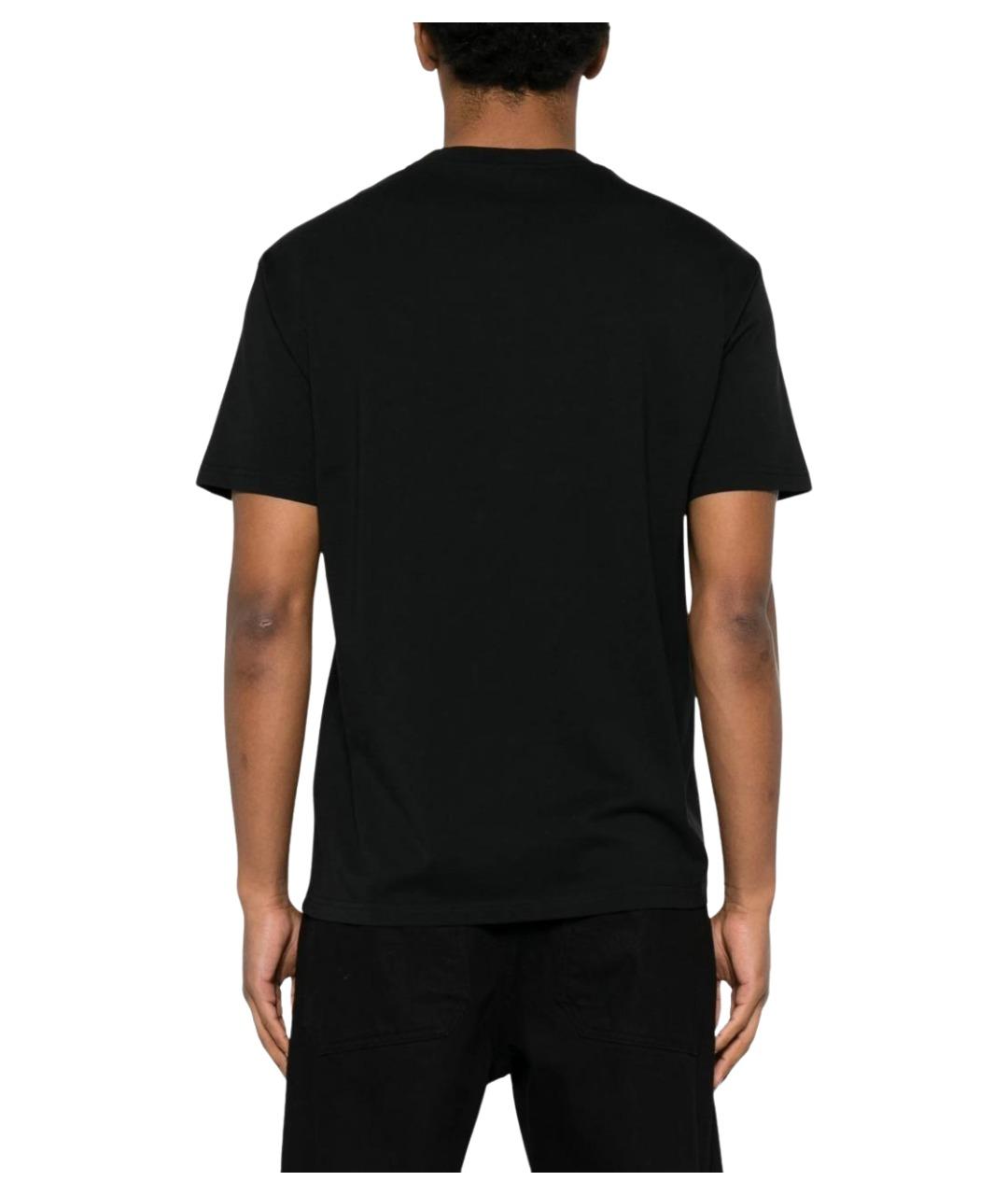 GIVENCHY Черная хлопковая футболка, фото 4