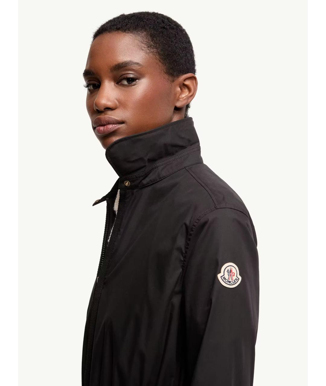 MONCLER Черное повседневное платье, фото 5