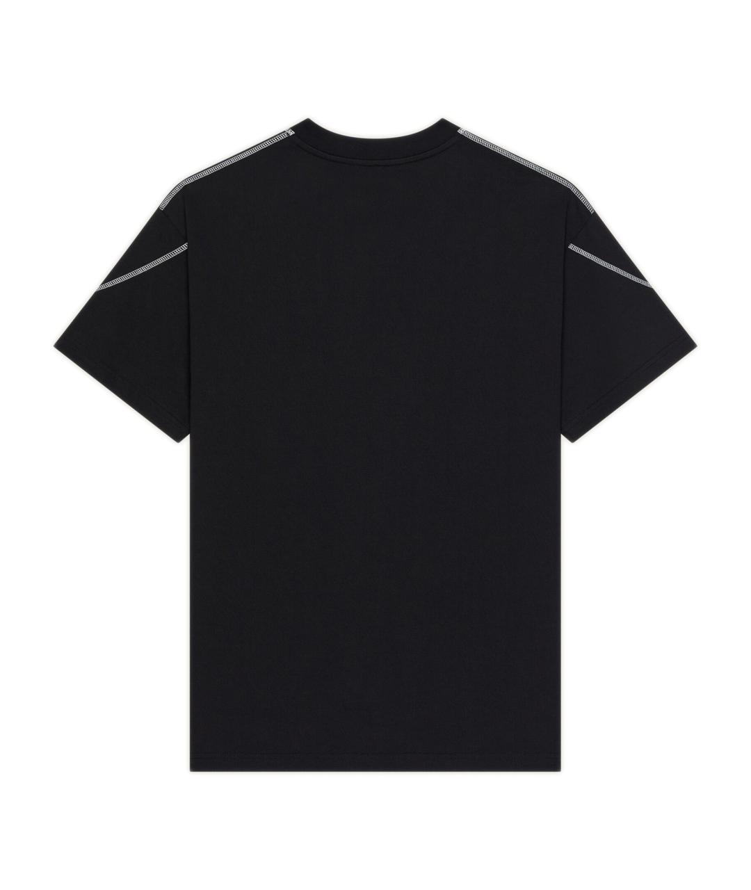 GIVENCHY Черная хлопковая футболка, фото 3