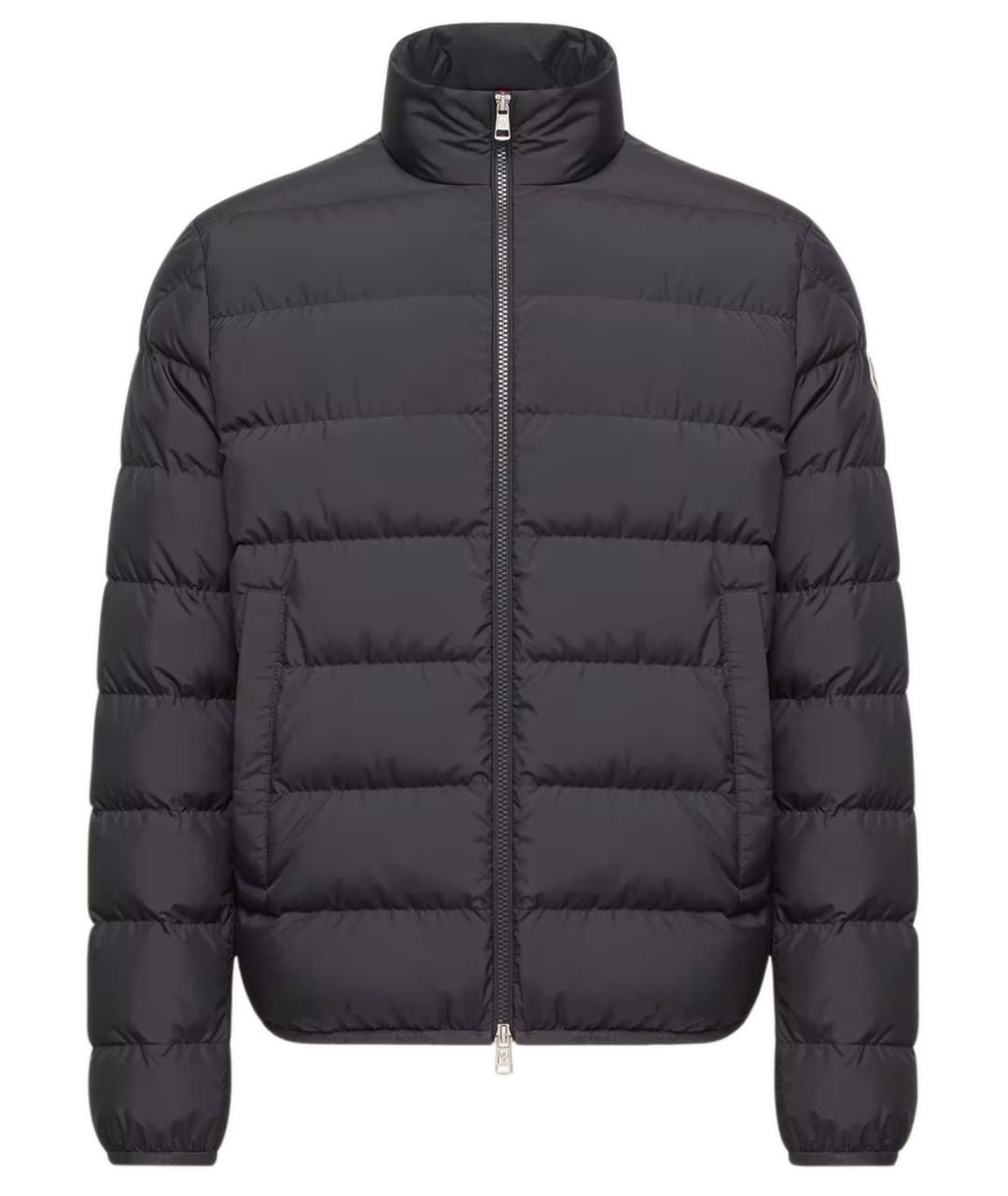 MONCLER Синяя полиамидовая куртка, фото 1