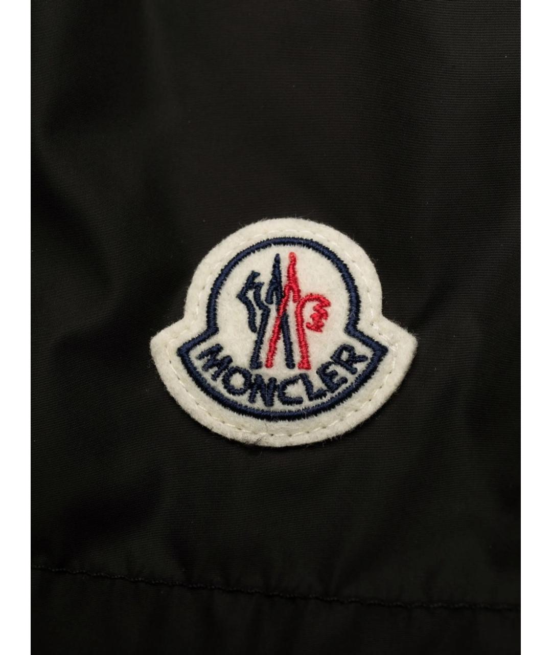 MONCLER Черные полиамидовые плавки, фото 3