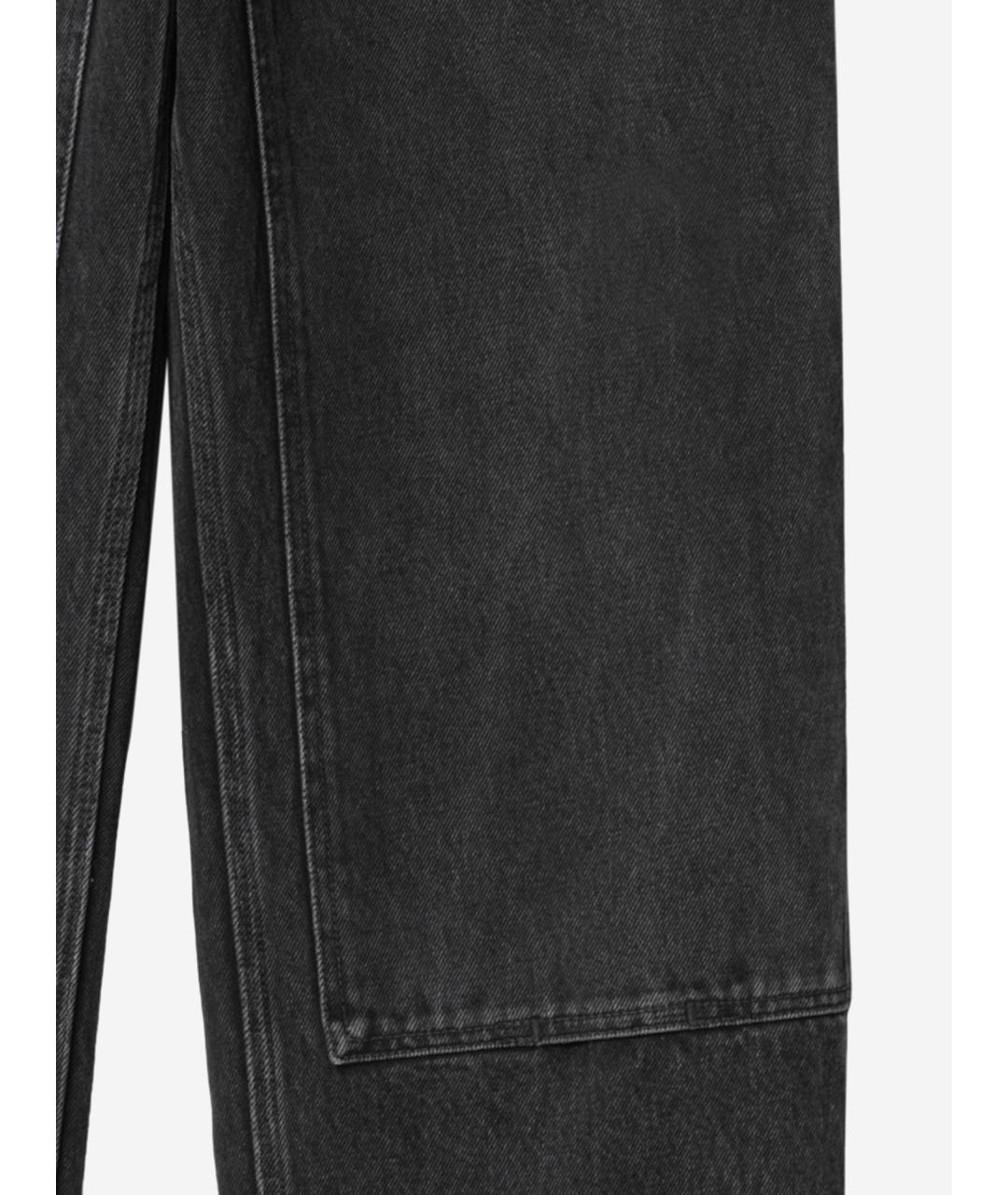 CARHARTT WIP Черные хлопковые прямые джинсы, фото 3