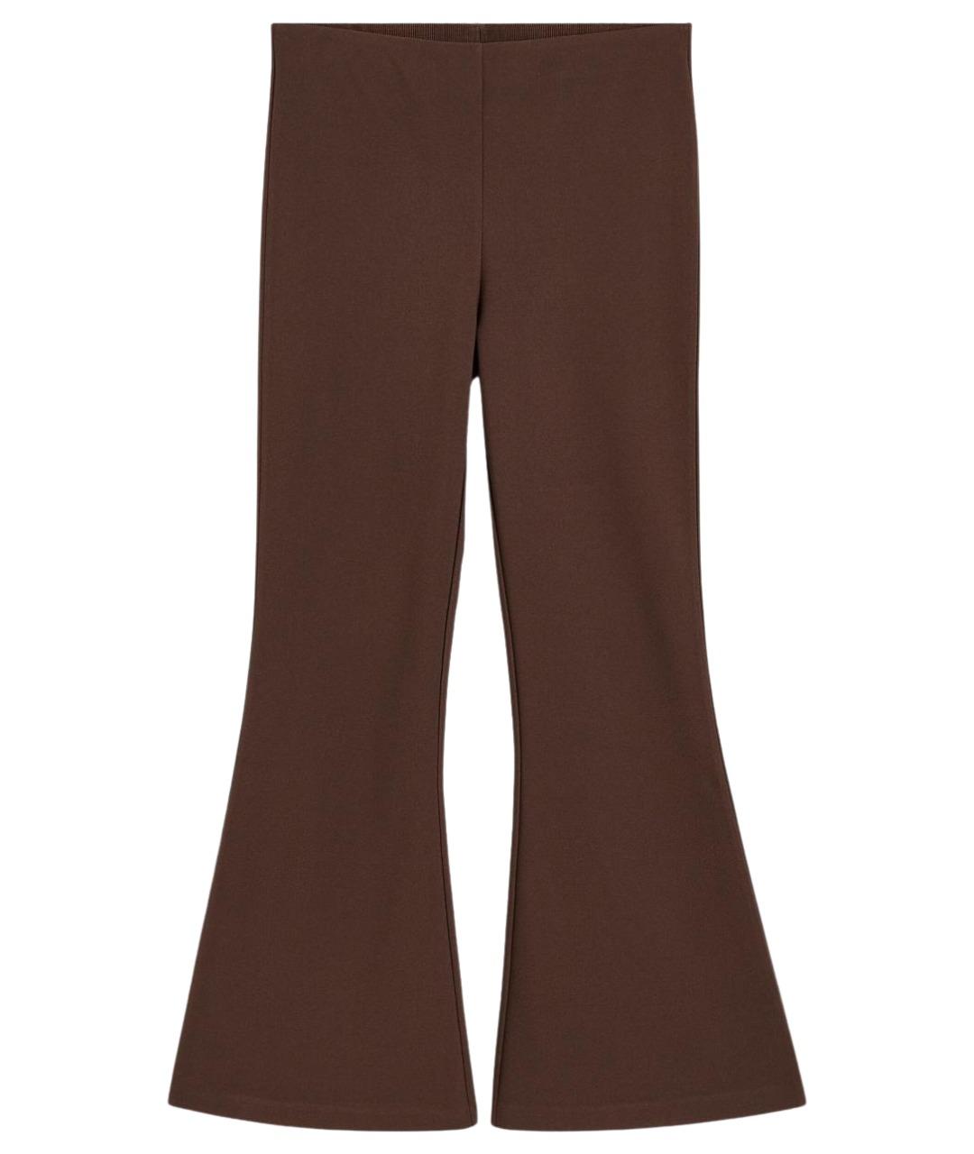 BY MALENE BIRGER Коричневые полиэстеровые брюки широкие, фото 1