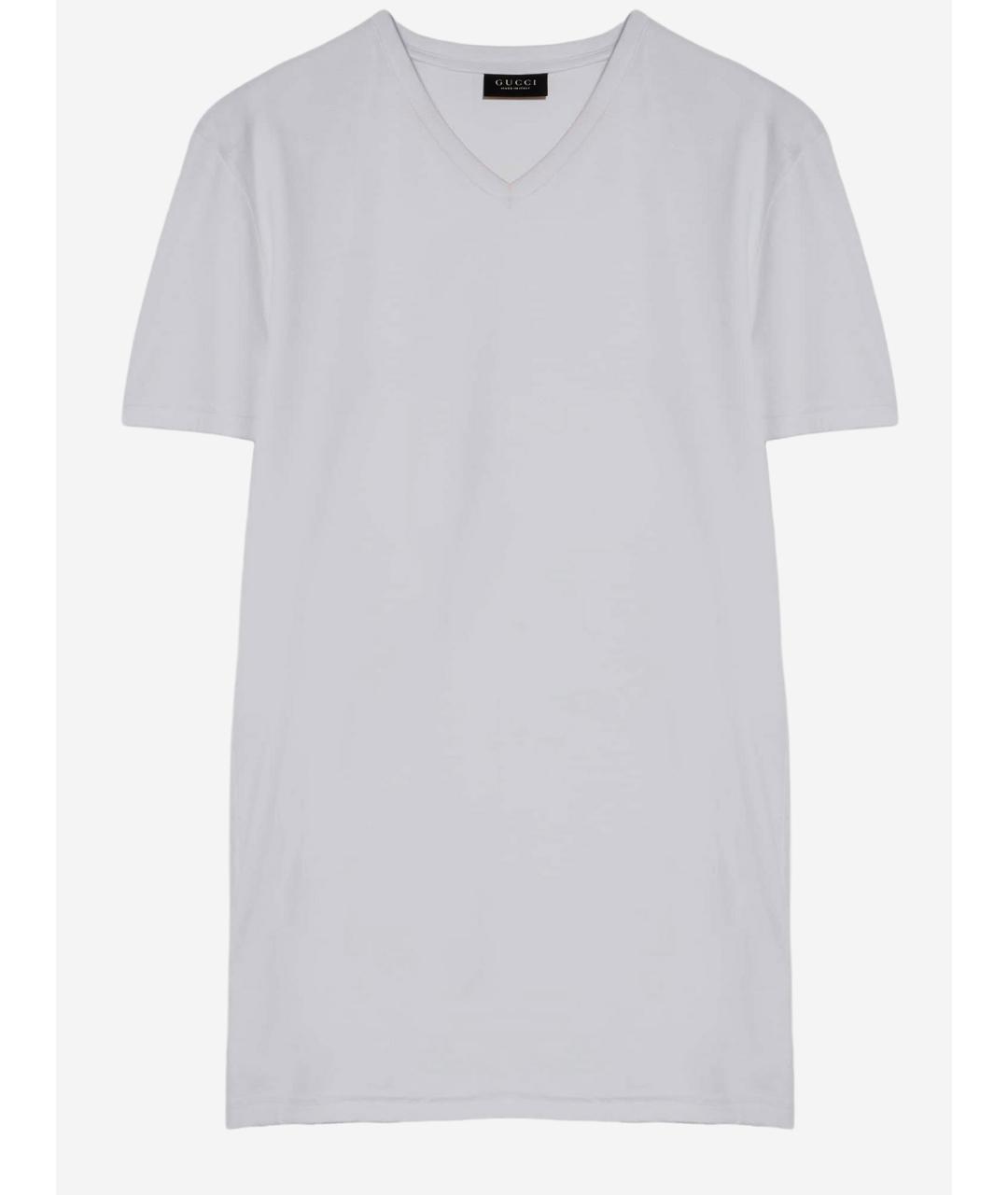 GUCCI Белая футболка, фото 4