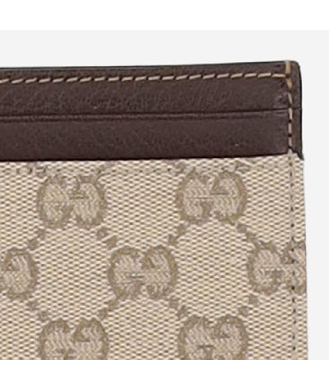 GUCCI Бежевый кардхолдер, фото 1