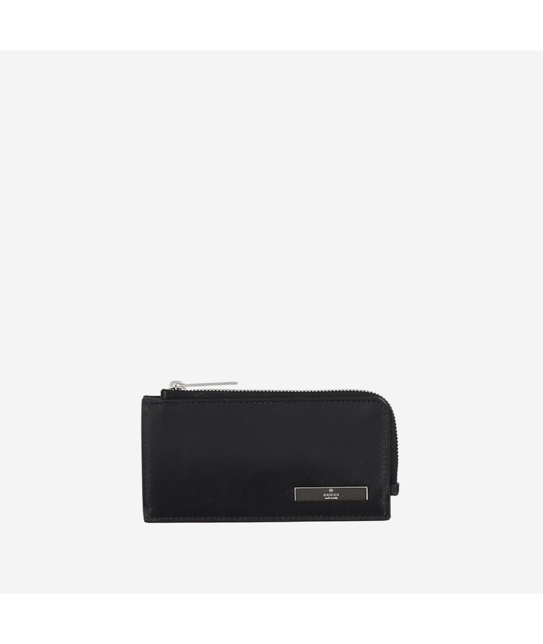 GUCCI Черный кожаный кардхолдер, фото 4