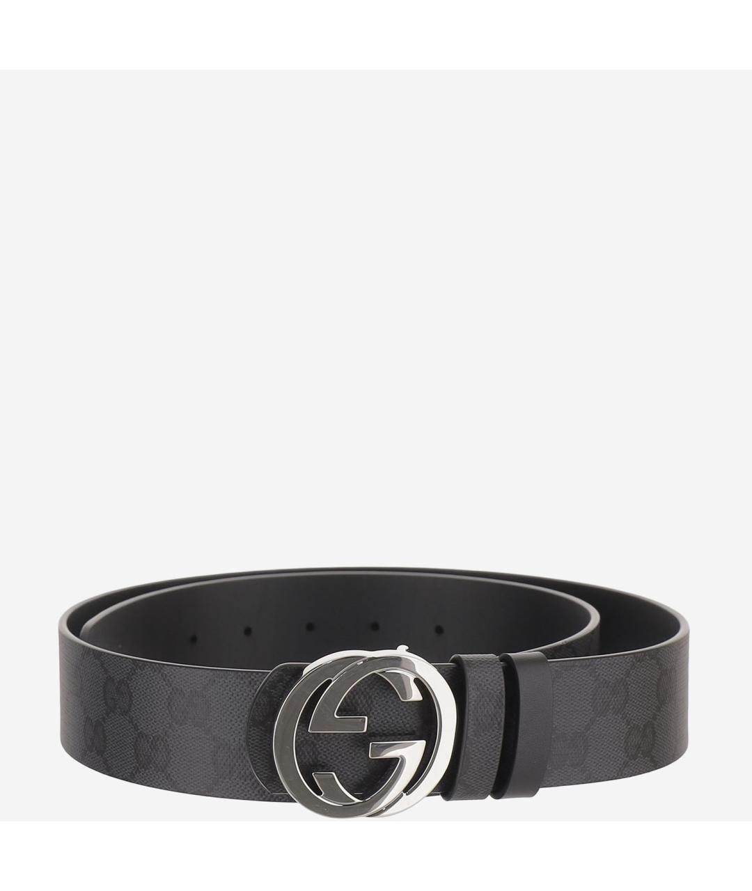 GUCCI Черный ремень, фото 4