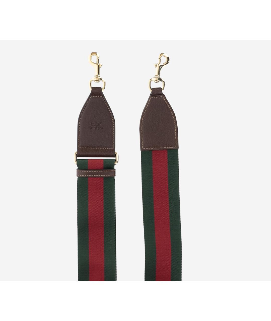 GUCCI Бежевая тканевая сумка через плечо, фото 4