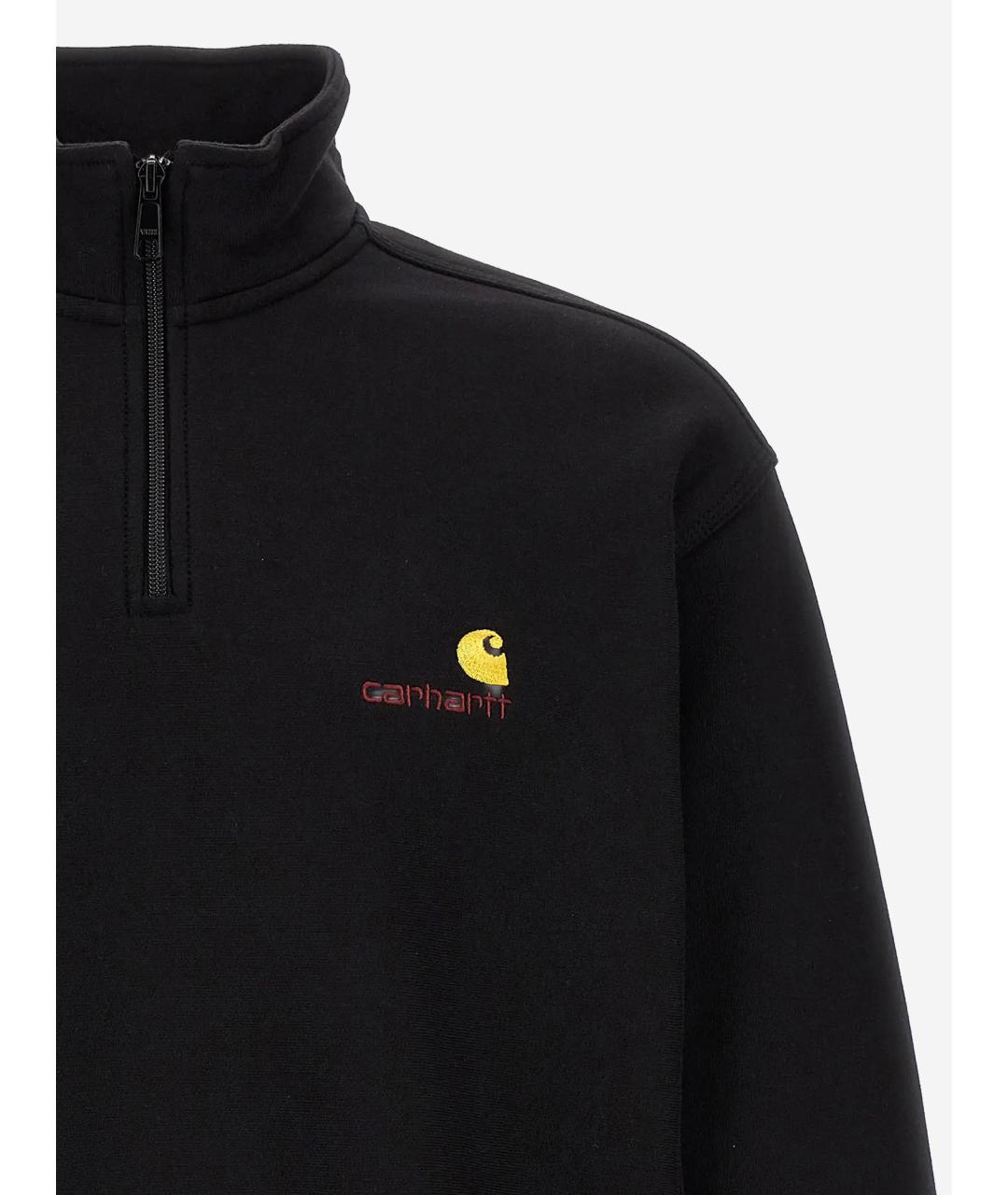 CARHARTT WIP Черный хлопковый джемпер / свитер, фото 3
