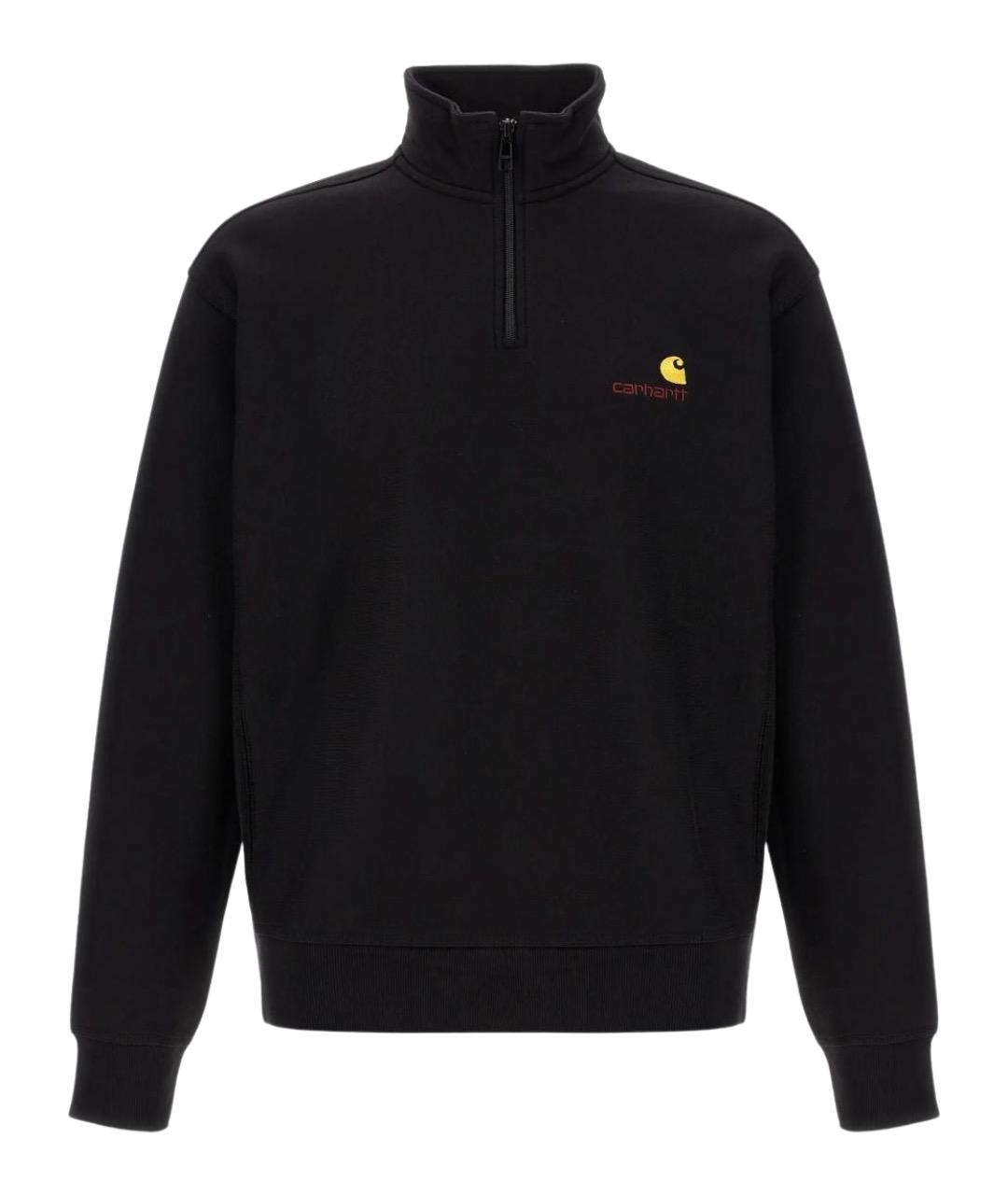 CARHARTT WIP Черный хлопковый джемпер / свитер, фото 1