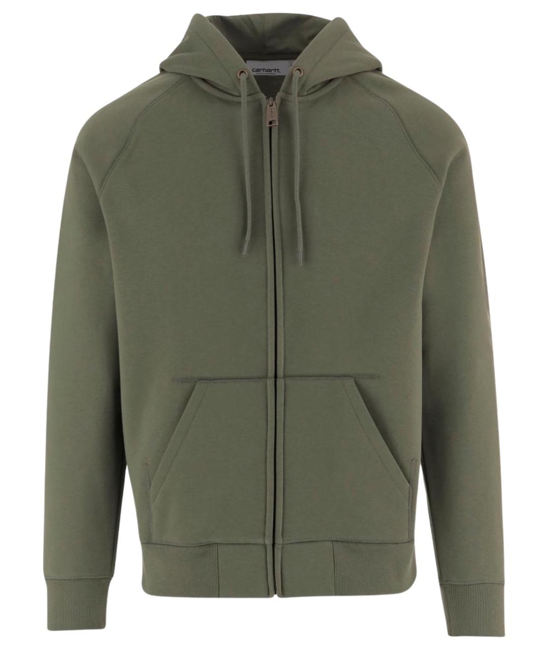 CARHARTT WIP Зеленый хлопковый джемпер / свитер, фото 1