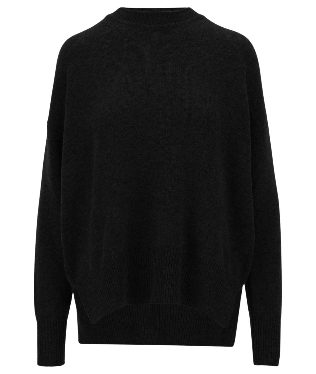 JIL SANDER Черный кашемировый джемпер / свитер, фото 1