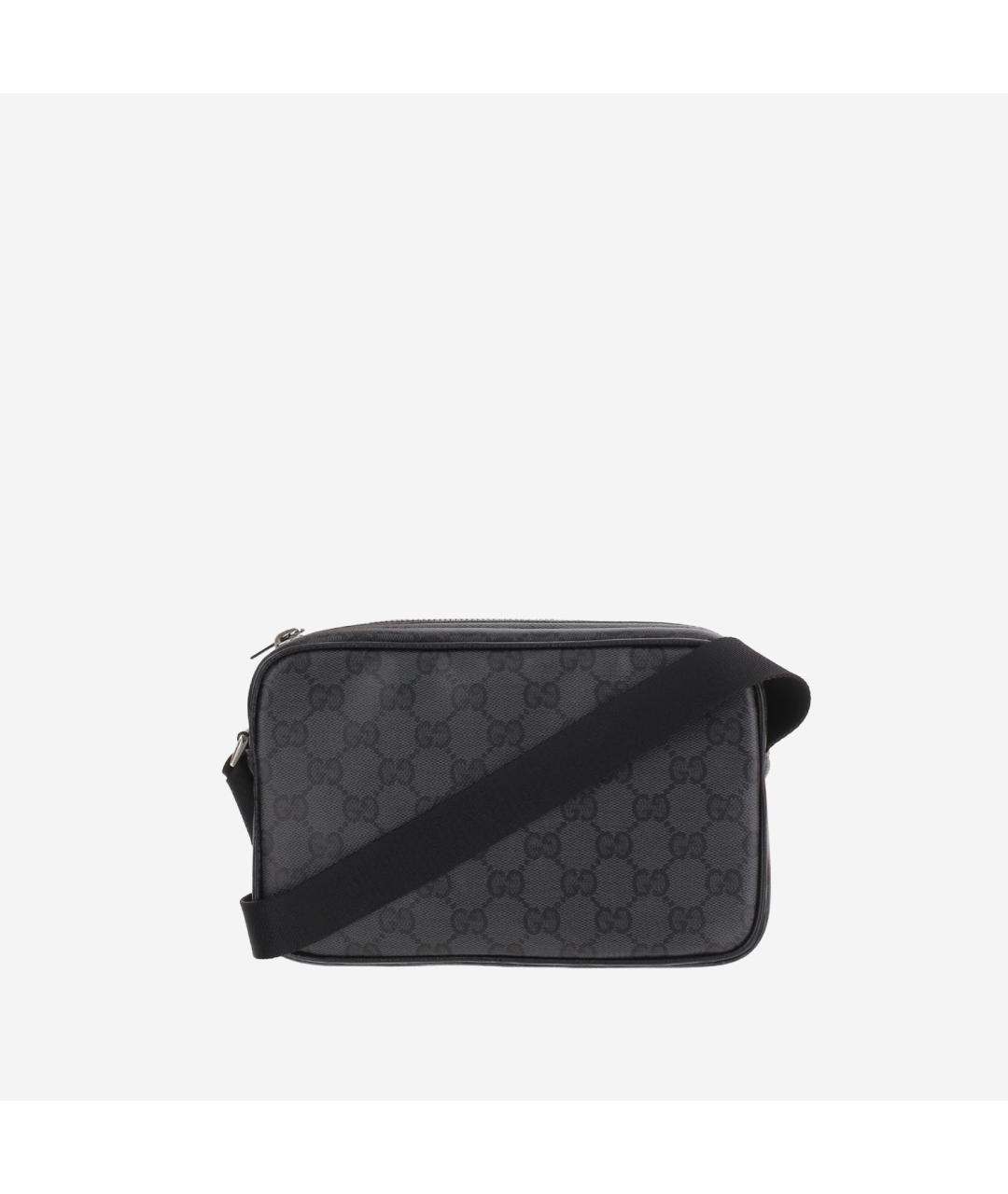 GUCCI Антрацитовая сумка через плечо, фото 1