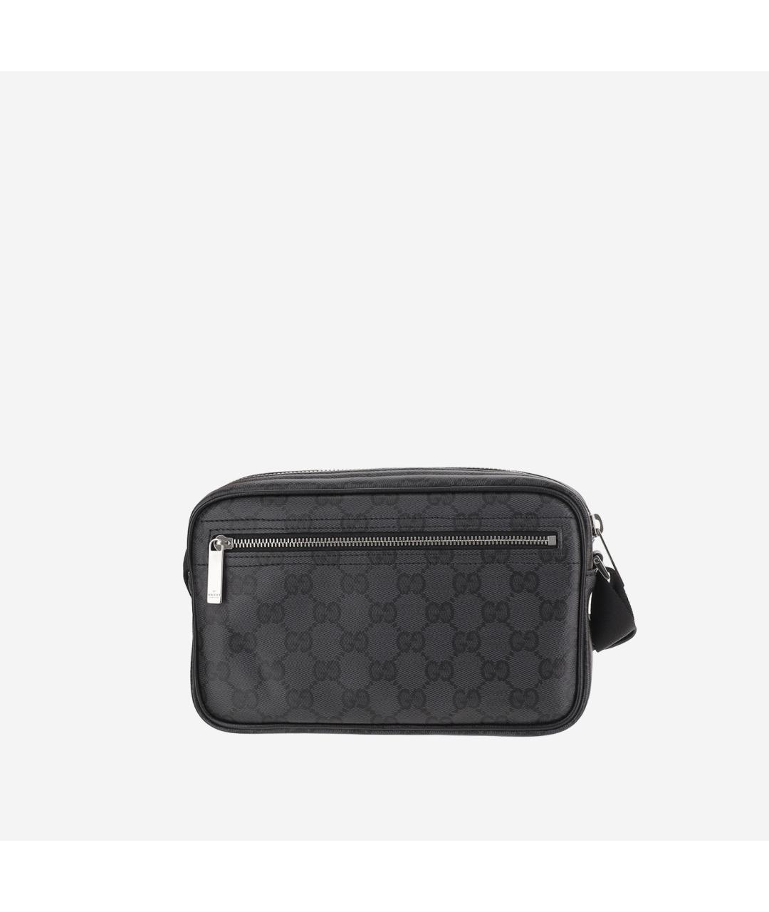 GUCCI Антрацитовая сумка через плечо, фото 3