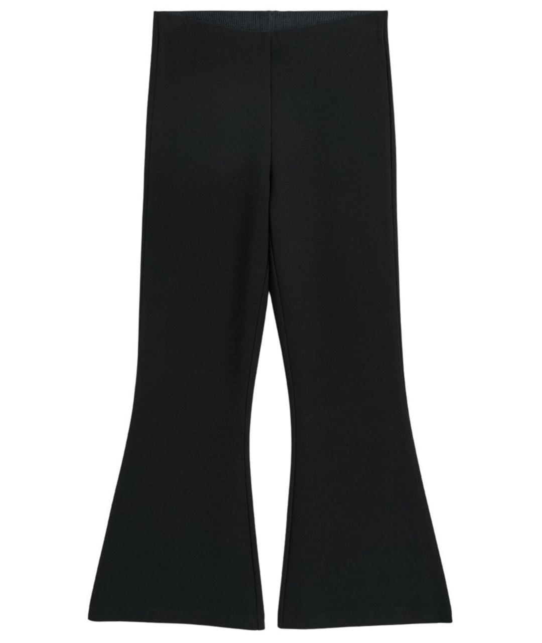 BY MALENE BIRGER Черные полиэстеровые брюки широкие, фото 1