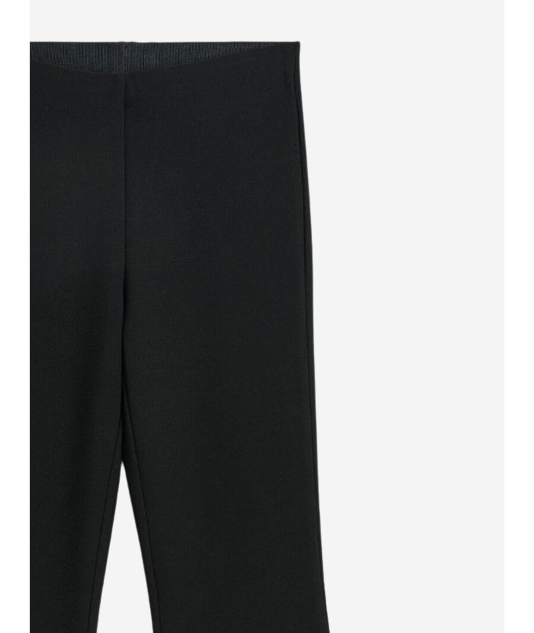 BY MALENE BIRGER Черные полиэстеровые брюки широкие, фото 3