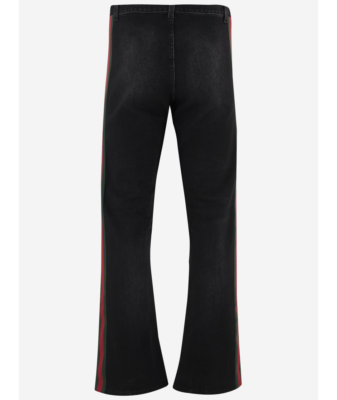 GUCCI Черные хлопковые джинсы скинни, фото 3