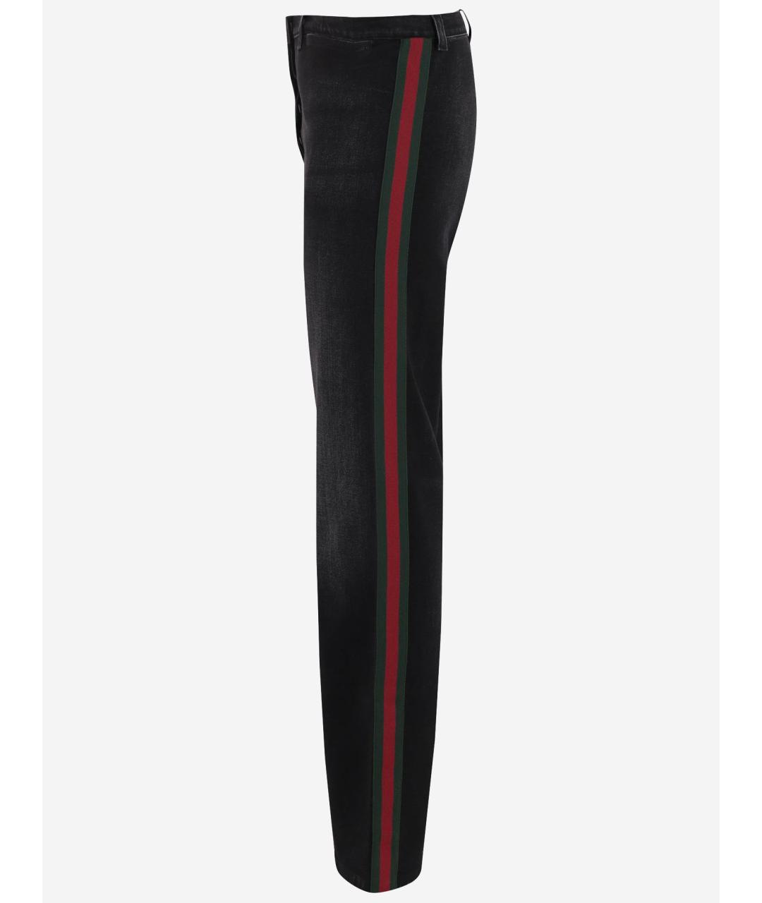 GUCCI Черные хлопковые джинсы скинни, фото 2