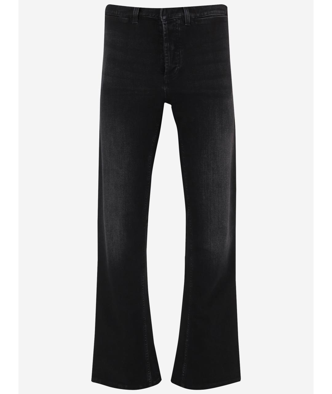 GUCCI Черные хлопковые джинсы скинни, фото 1