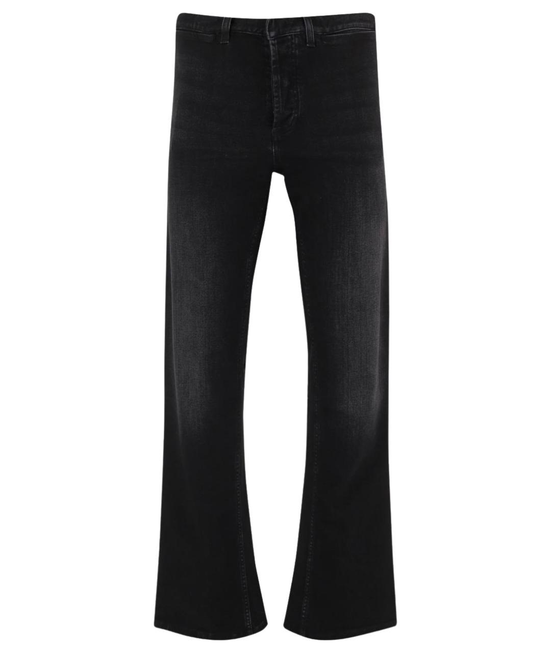 GUCCI Черные хлопковые джинсы скинни, фото 1
