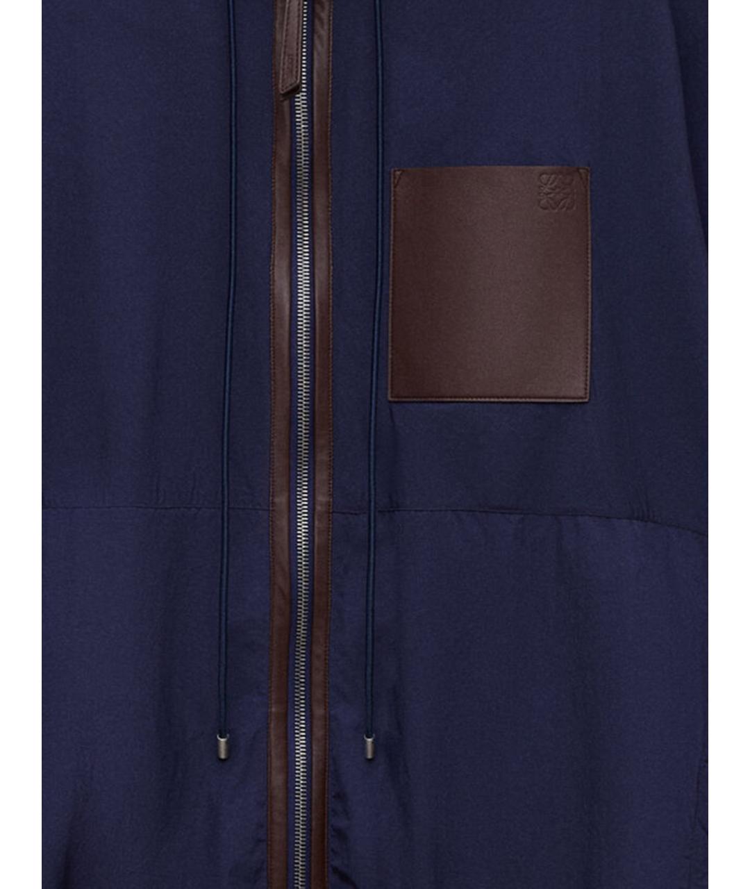 LOEWE Темно-синяя куртка, фото 3