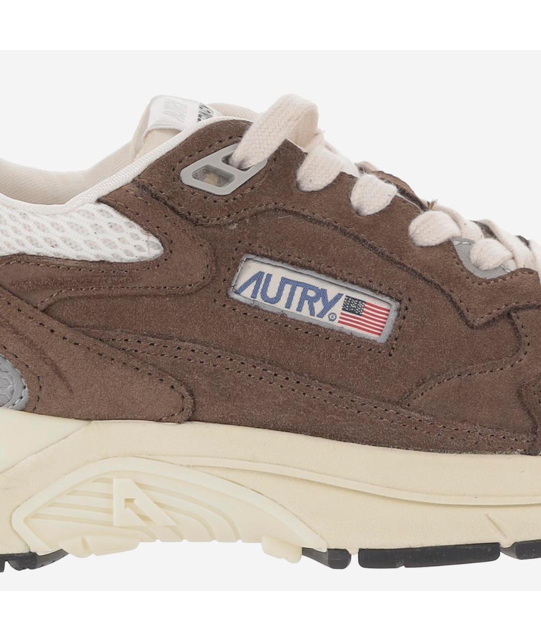 AUTRY Коричневые низкие кроссовки / кеды, фото 5