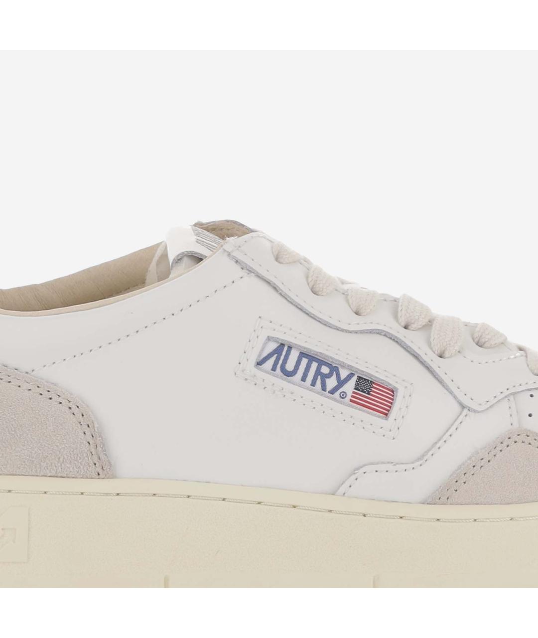 AUTRY Коричневые низкие кроссовки / кеды, фото 5