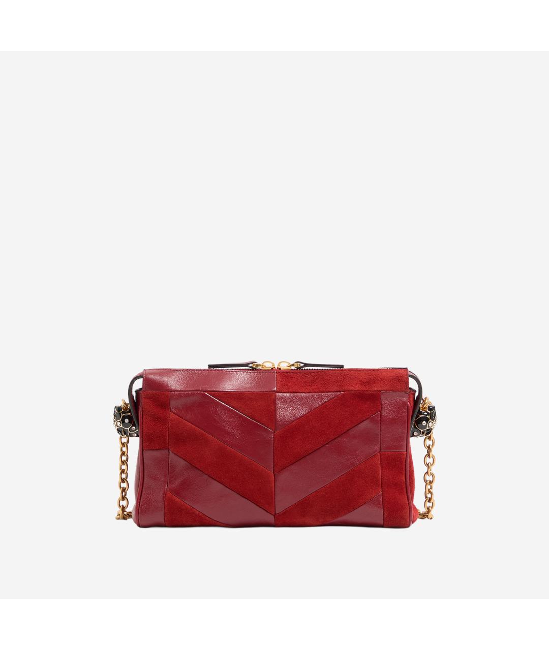 VALENTINO Красная кожаная сумка тоут, фото 3