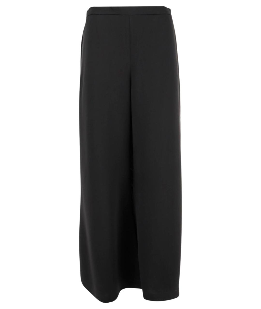 BY MALENE BIRGER Черные полиэстеровые брюки широкие, фото 3