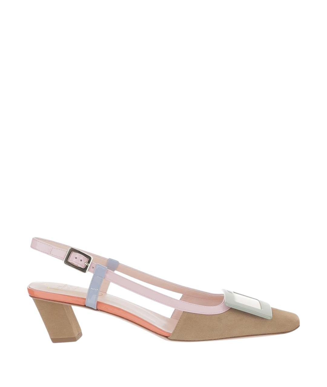 ROGER VIVIER Бежевые туфли, фото 1