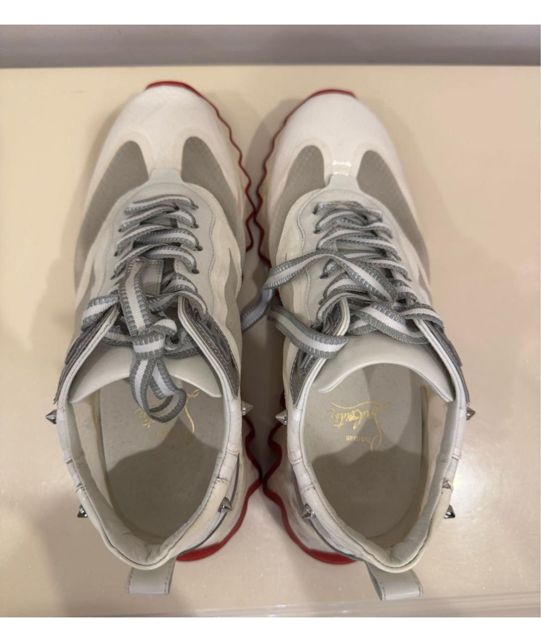 CHRISTIAN LOUBOUTIN Мульти текстильные кроссовки, фото 3