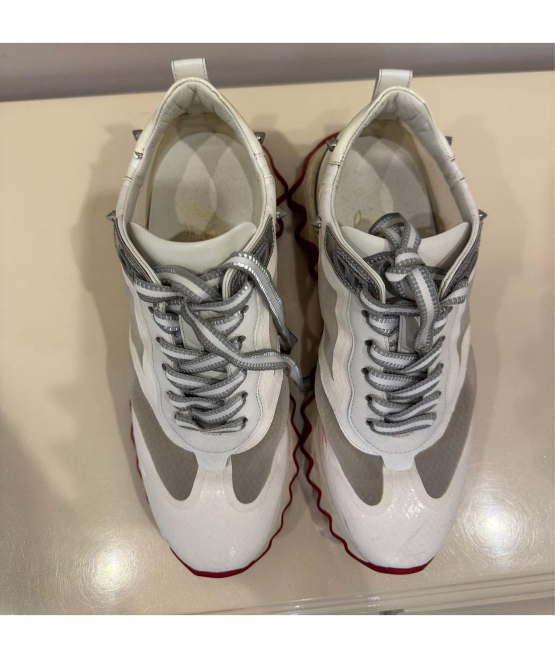 CHRISTIAN LOUBOUTIN Мульти текстильные кроссовки, фото 2