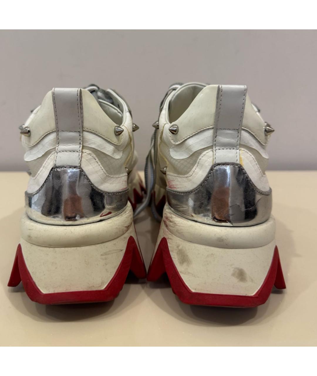 CHRISTIAN LOUBOUTIN Мульти текстильные кроссовки, фото 4