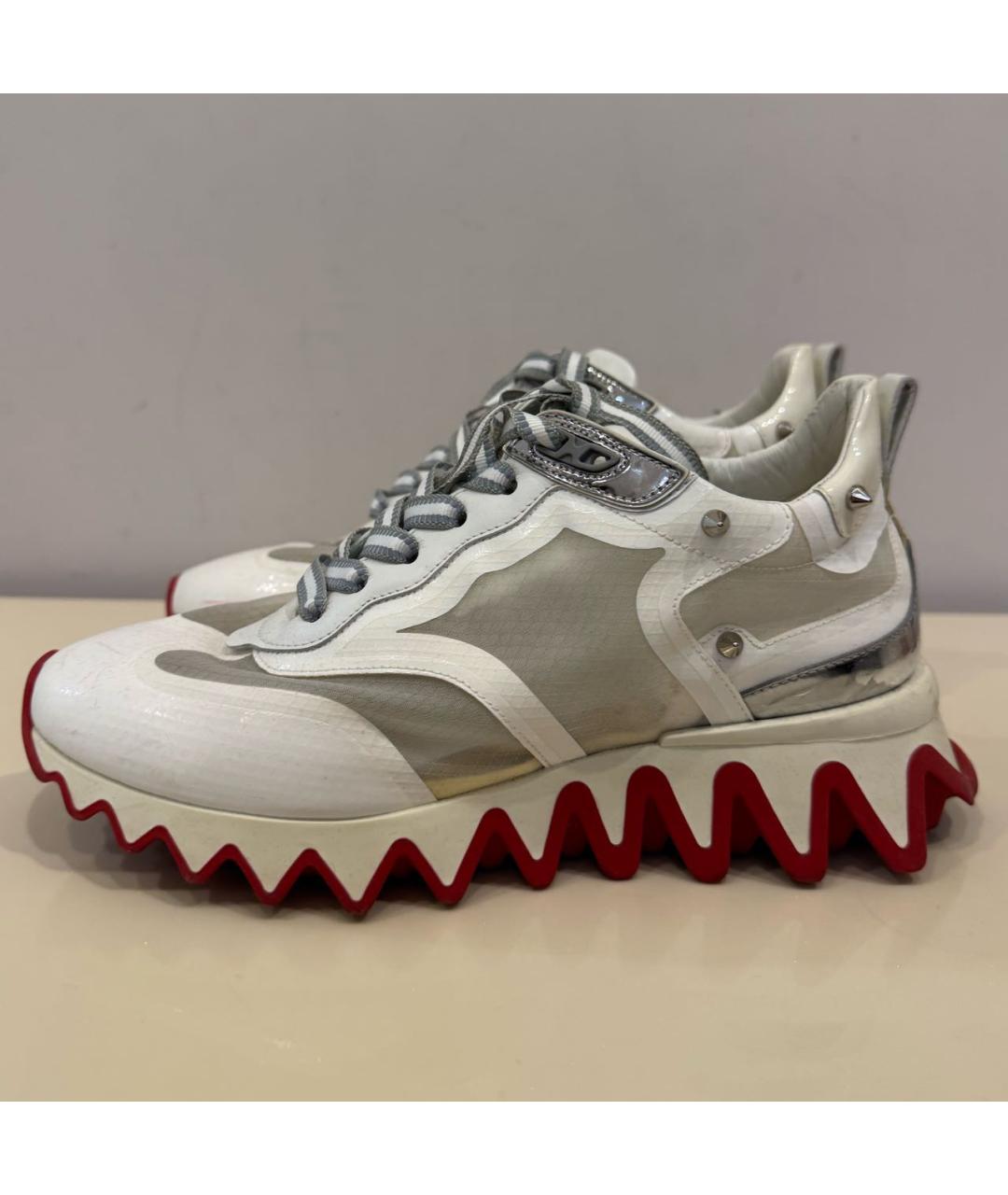 CHRISTIAN LOUBOUTIN Мульти текстильные кроссовки, фото 5