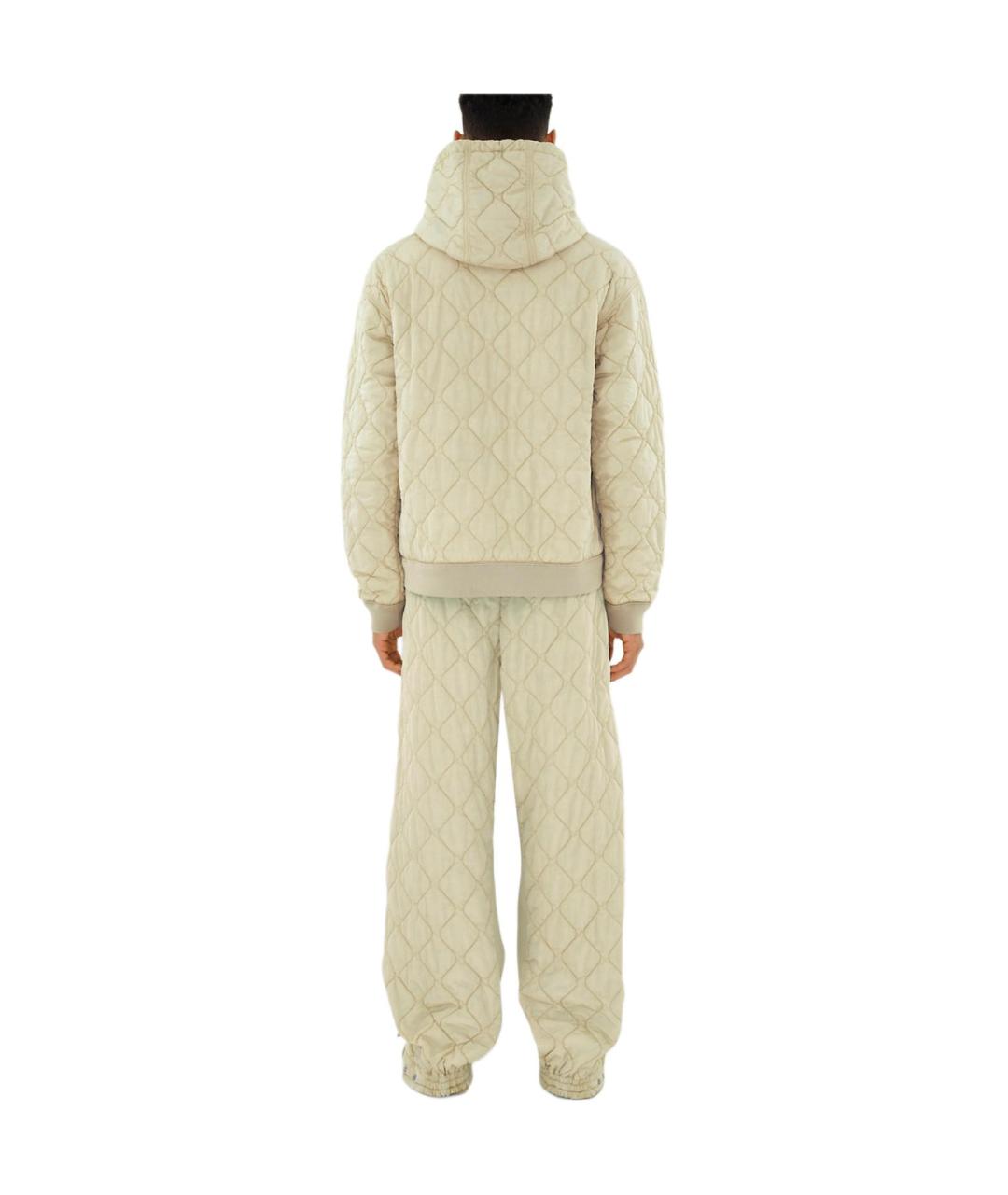 BURBERRY Бежевый пуховик, фото 4