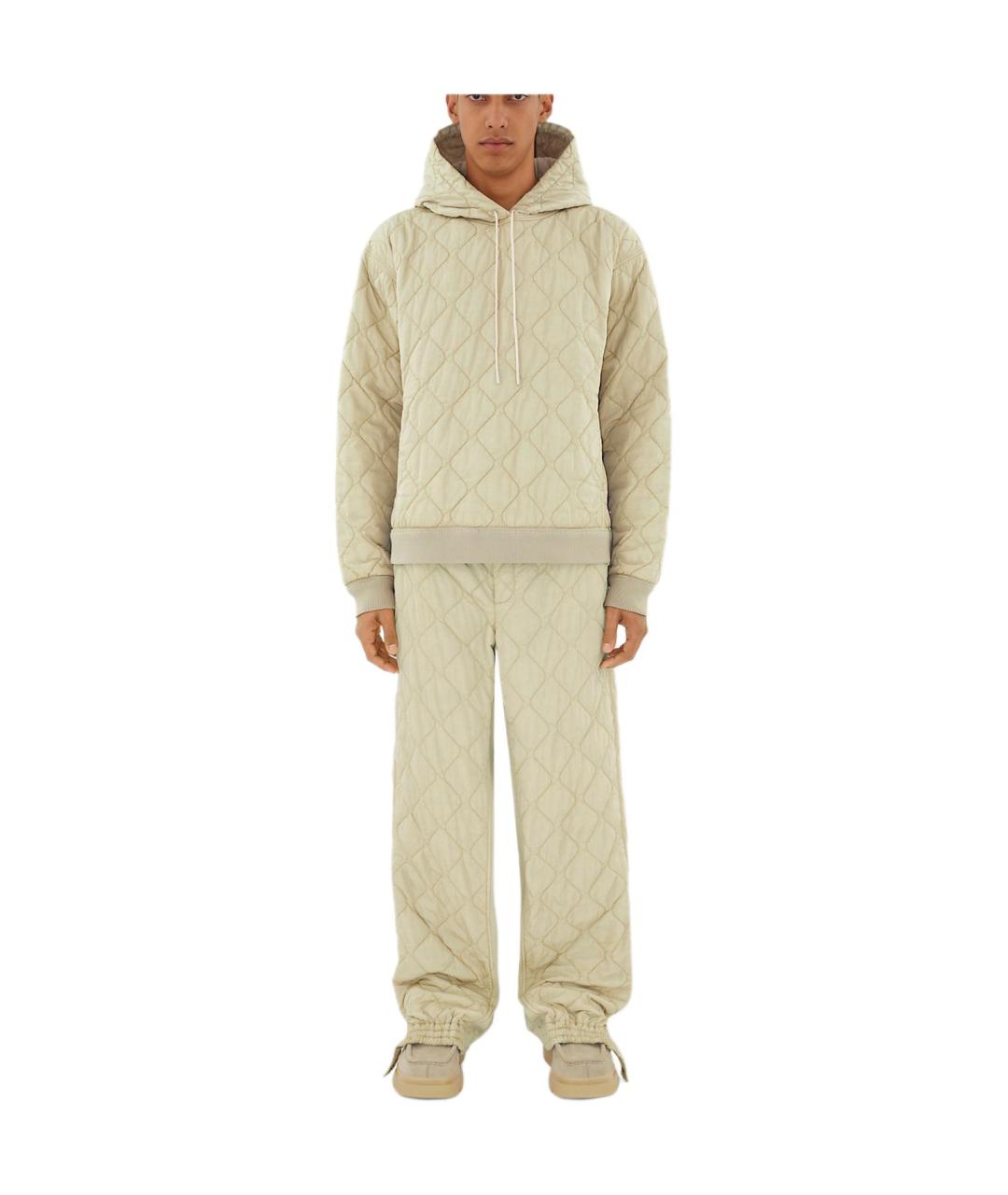 BURBERRY Бежевый пуховик, фото 3