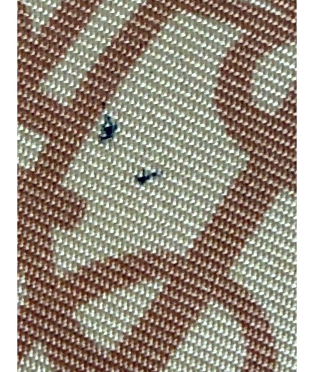 BURBERRY Розовый шелковый платок, фото 4