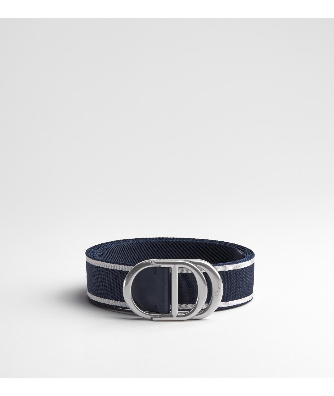 CHRISTIAN DIOR Синий ремень, фото 4